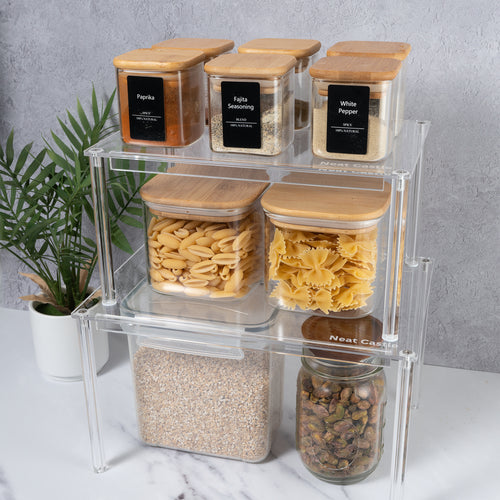 Neat Castle® Acrylic Shelf Organizer - 2 Pack