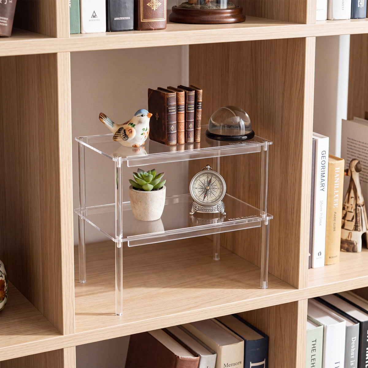Neat Castle® Acrylic Shelf Organizer - 2 Pack